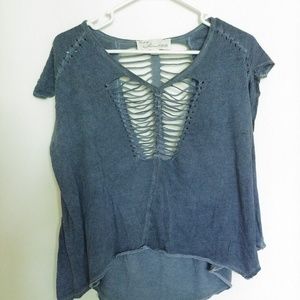 Womens Vintage Havana Est 1954 size M crop top